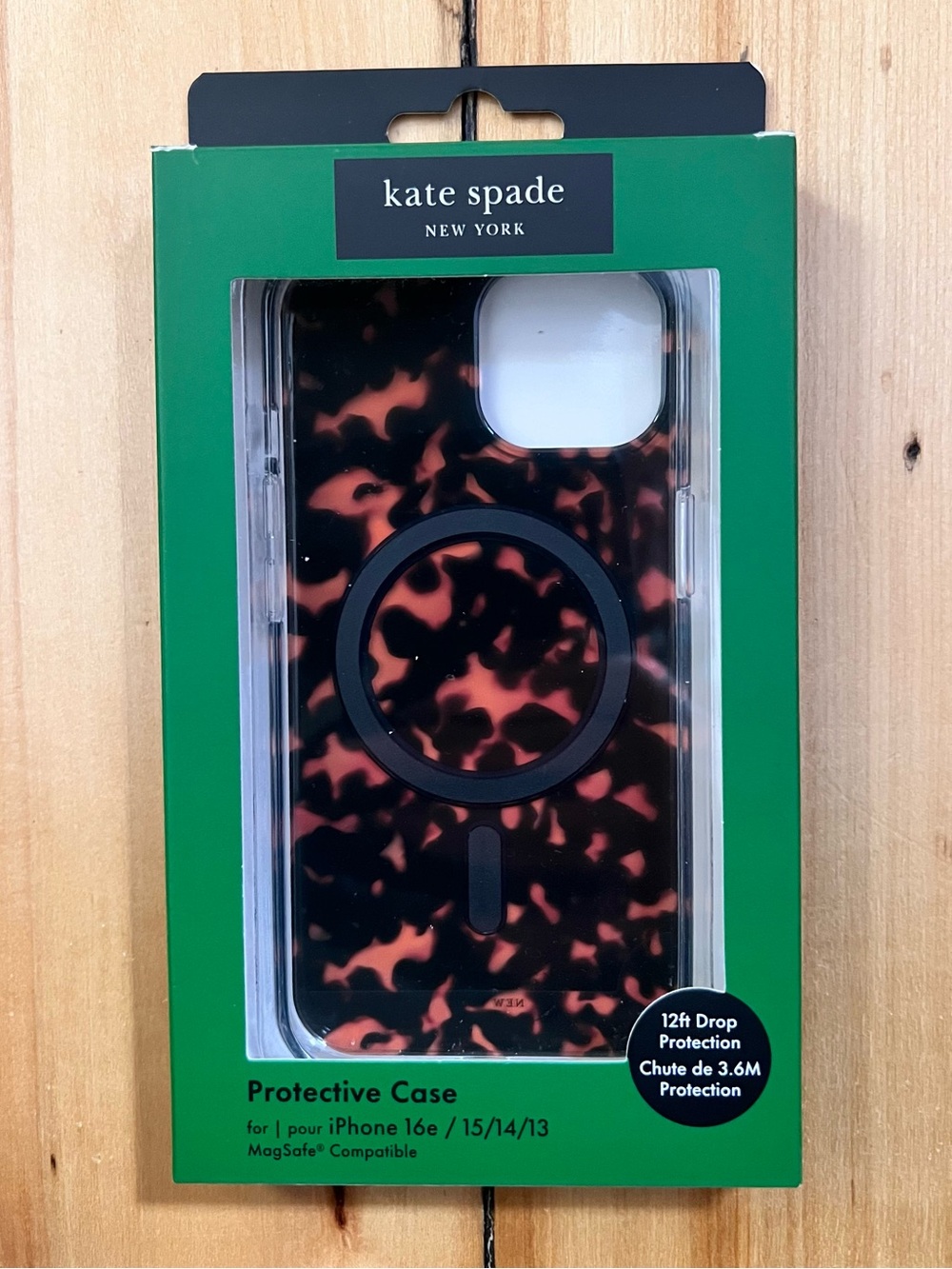 kate spade MagSafe iPhone Case in Tortoise